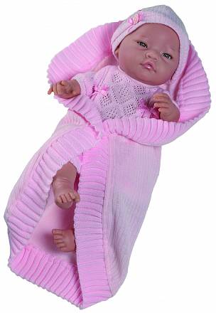 Кукла Бэби в розовом, 45 см. 